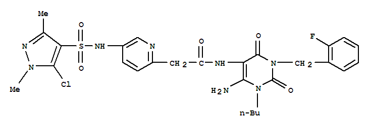 n-[6--1--3-[(2-)׻]-1,2,3,4-Ě-2,4--5-]-5-[[(5--1,3-׻-1H--4-2-Y(ji)(gu)ʽ_748149-17-9Y(ji)(gu)ʽ