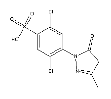 1-(2,5--4-ᱽ)-3-׻-5-ͪY(ji)(gu)ʽ_84-57-1Y(ji)(gu)ʽ